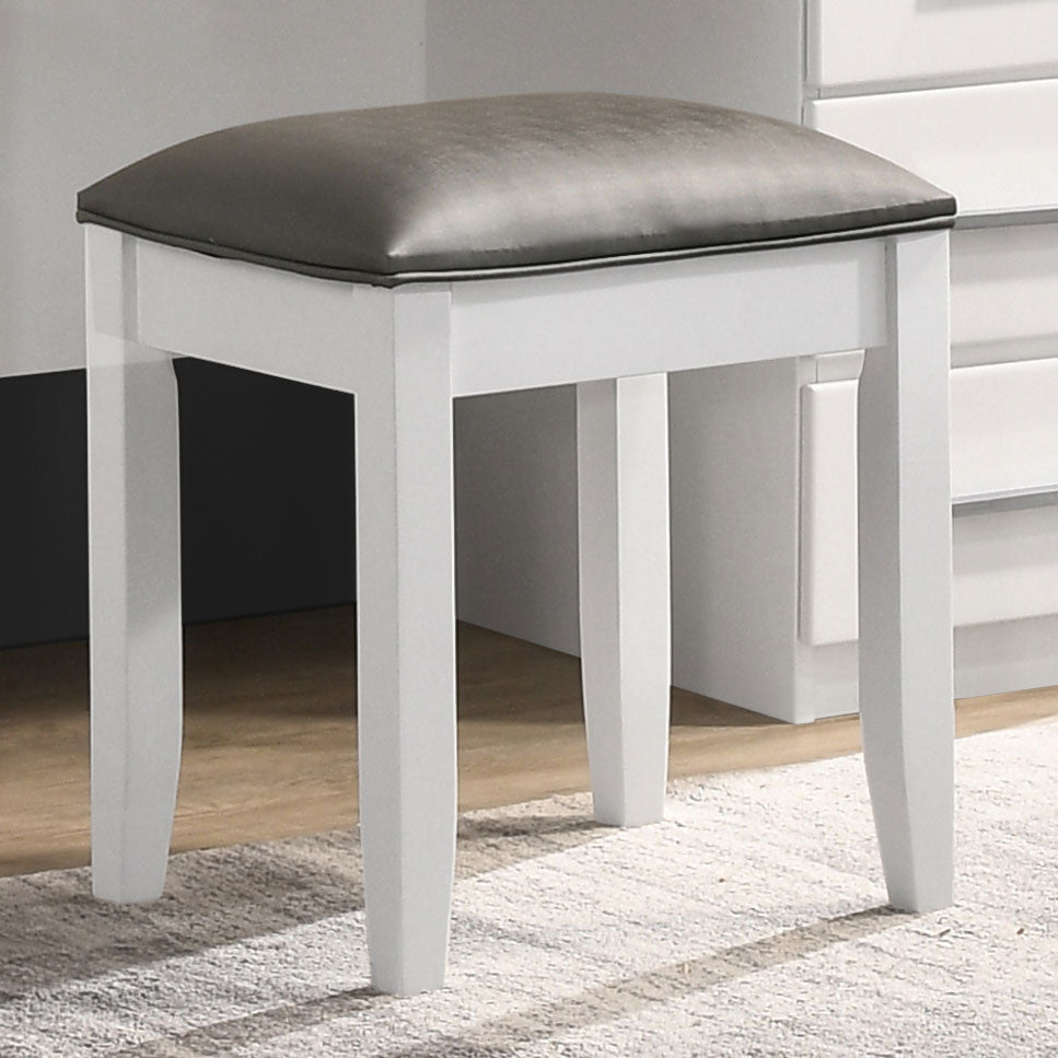 Felicity Makeup Vanity Stool - Furniture World