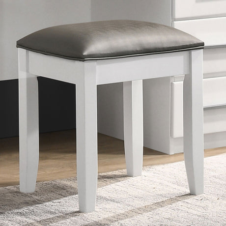 Felicity Makeup Vanity Stool - Furniture World