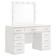 Felicity Makeup Vanity Table with LED Mirror - Furniture World