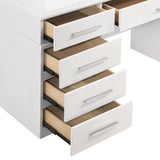 Felicity Makeup Vanity Table with LED Mirror - Furniture World