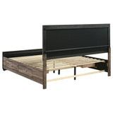 Kauffman Panel Platform Storage Bed - Furniture World