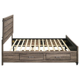 Kauffman Panel Platform Storage Bed - Furniture World
