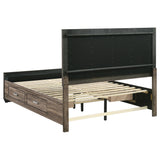 Kauffman Panel Platform Storage Bed - Furniture World
