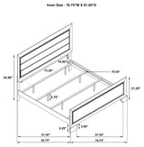 Kauffman Panel Bed - Furniture World
