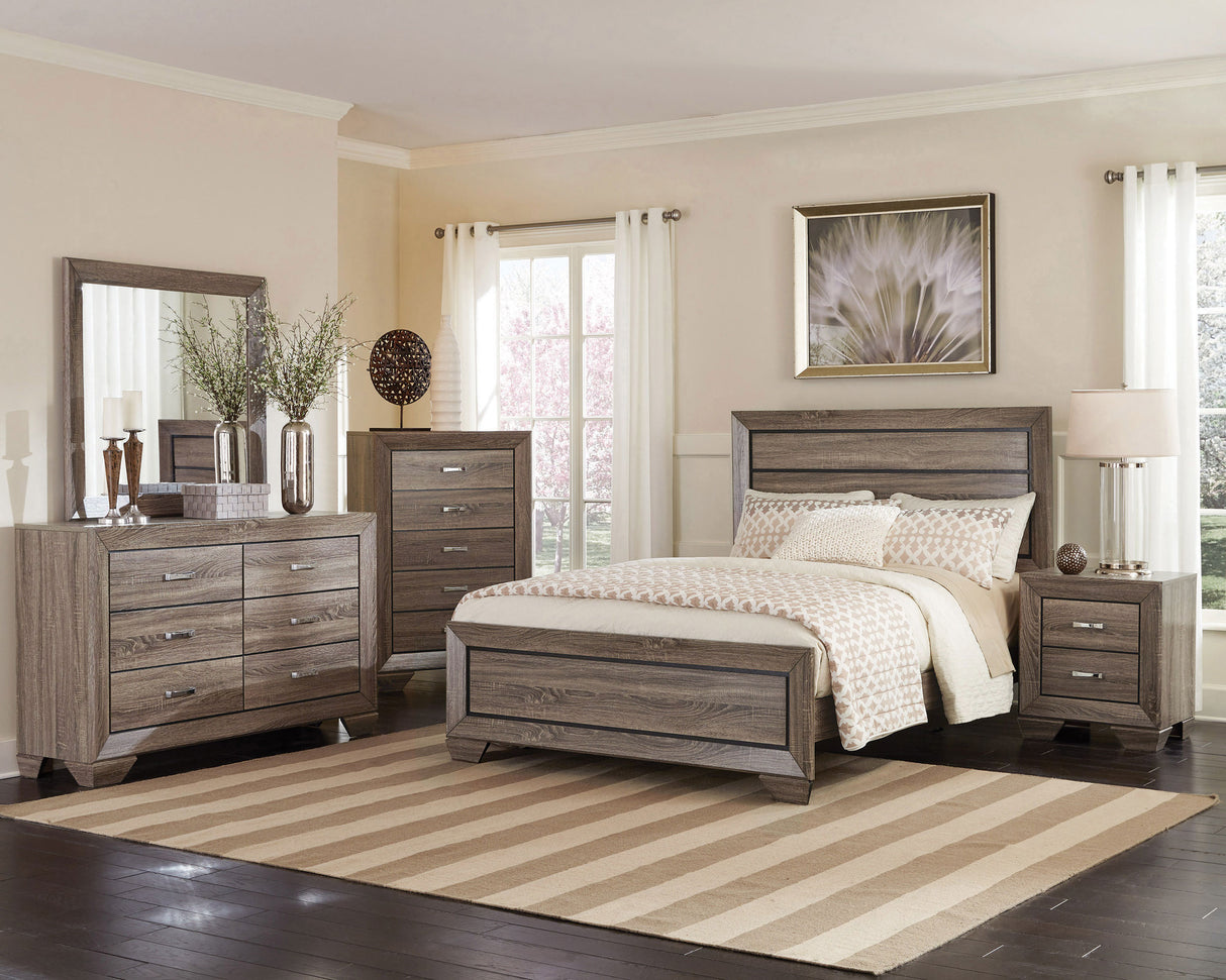 Kauffman Panel Bed - Furniture World