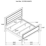Kauffman Panel Bed - Furniture World