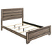 Kauffman California King, E.king, & Queen Panel Bed Washed Taupe - Furniture World