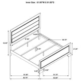 Kauffman Panel Bed - Furniture World