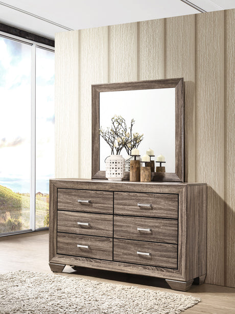 Kauffman Dresser with Mirror - Furniture World
