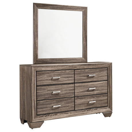 Kauffman Dresser with Mirror - Furniture World