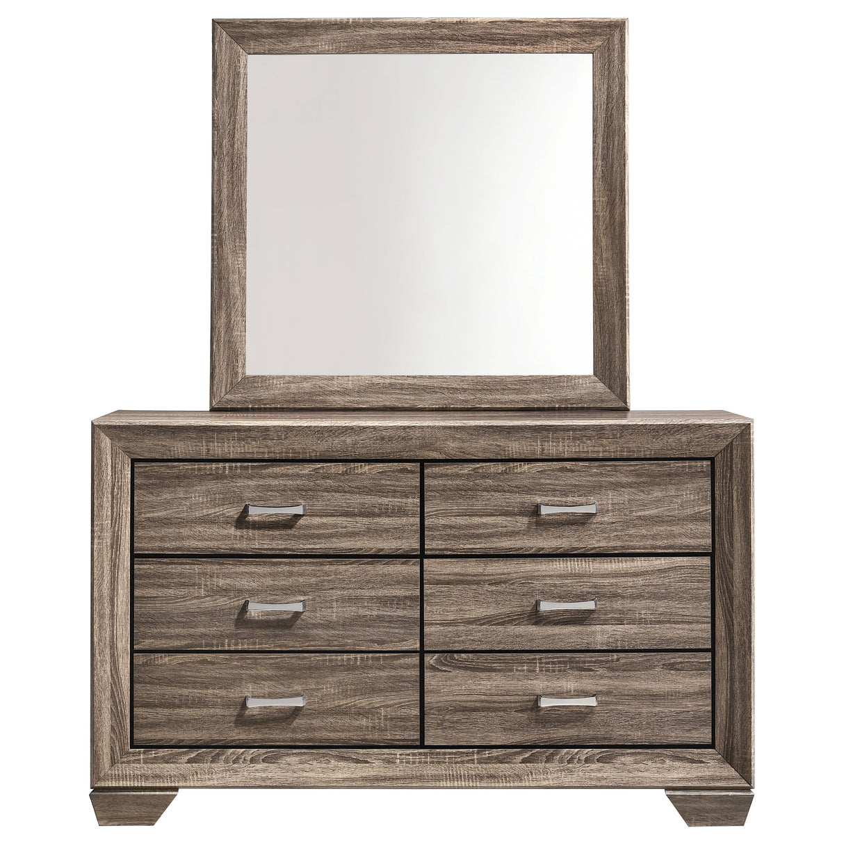 Kauffman Dresser with Mirror - Furniture World