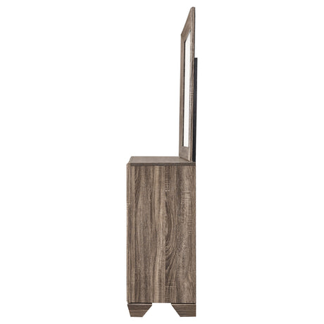 Kauffman Dresser with Mirror - Furniture World