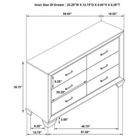 Kauffman Dresser - Furniture World