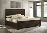 Kauffman Panel Platform Storage Bed - Furniture World