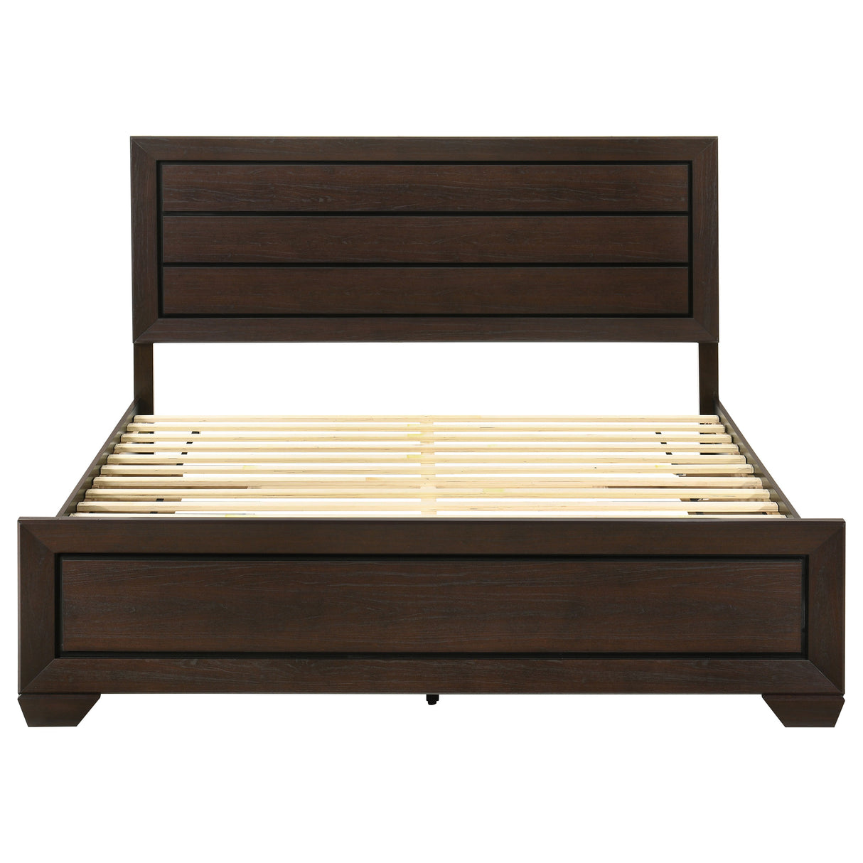 Kauffman Panel Platform Storage Bed - Furniture World