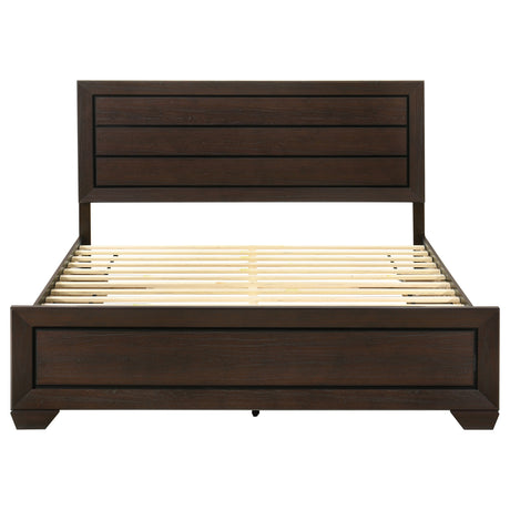 Kauffman Panel Platform Storage Bed - Furniture World