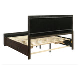 Kauffman Panel Platform Storage Bed - Furniture World