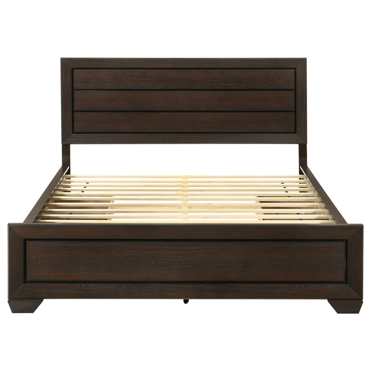 Kauffman Panel Platform Storage Bed - Furniture World