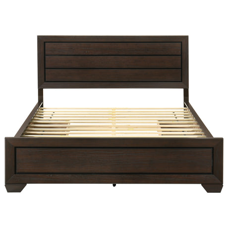 Kauffman Panel Platform Storage Bed - Furniture World