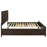 Kauffman Panel Platform Storage Bed - Furniture World