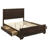 Kauffman Panel Platform Storage Bed - Furniture World