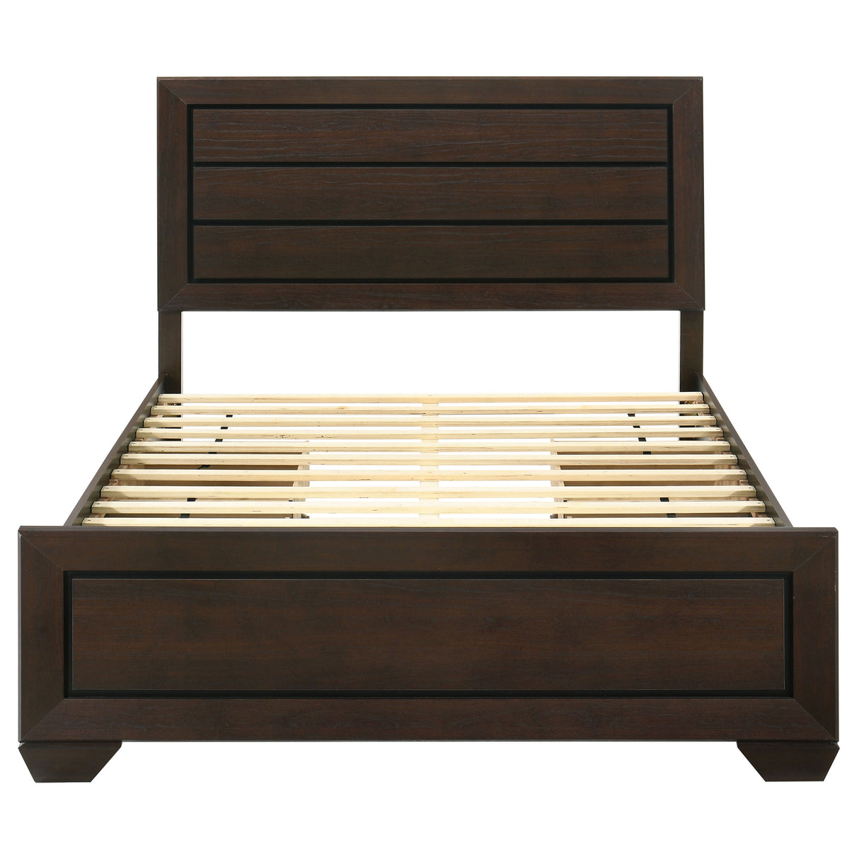 Kauffman Panel Platform Storage Bed - Furniture World