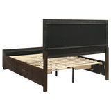 Kauffman Panel Platform Storage Bed - Furniture World