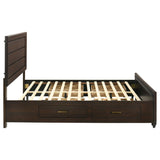 Kauffman Panel Platform Storage Bed - Furniture World