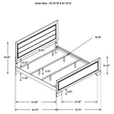 Kauffman Panel Bed - Furniture World