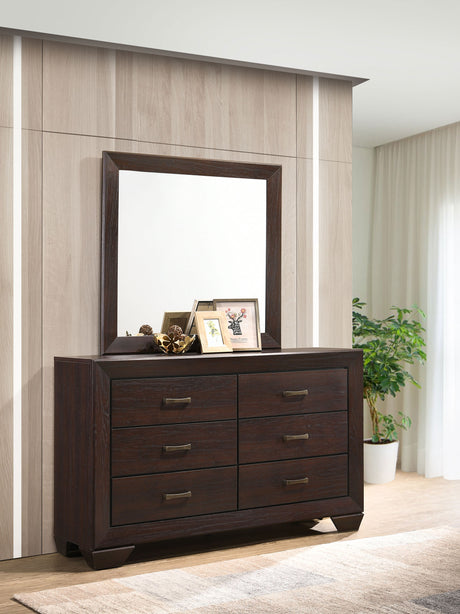 Kauffman Dresser with Mirror - Furniture World