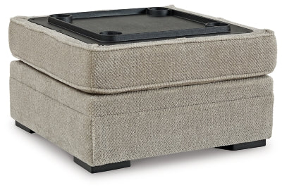 Calnita Ottoman With Storage - Furniture World