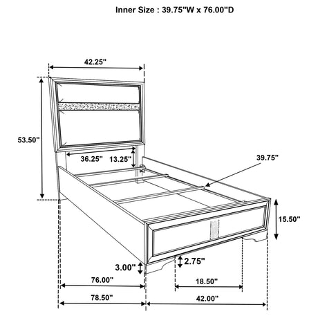 Miranda Bedroom Set - Furniture World
