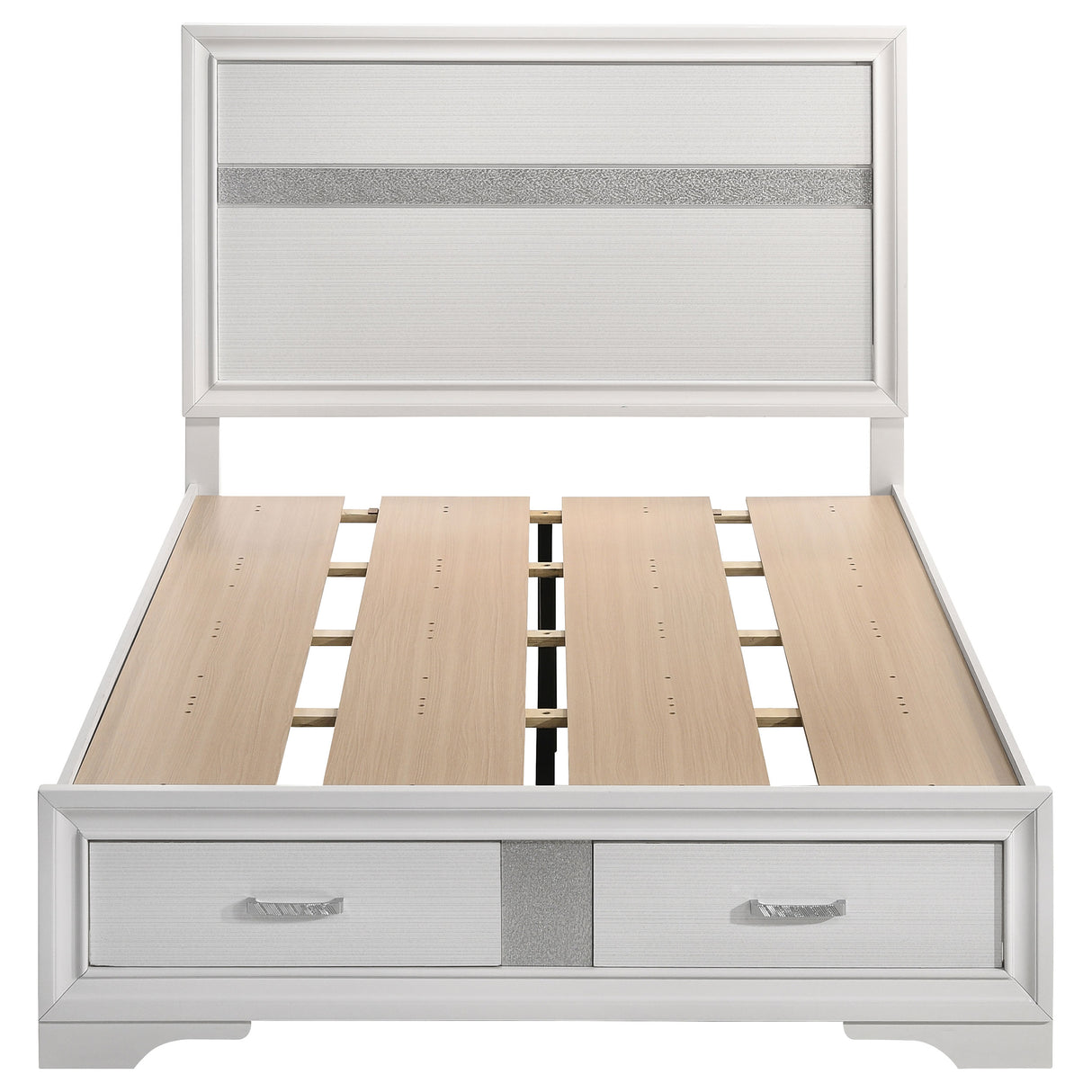 Miranda Panel Platform Storage Bed - Furniture World