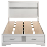 Miranda Panel Platform Storage Bed - Furniture World