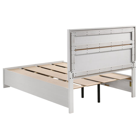 Miranda Panel Platform Storage Bed - Furniture World