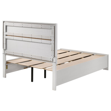 Miranda Panel Platform Storage Bed - Furniture World