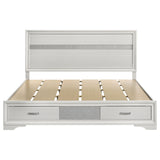 Miranda Panel Platform Storage Bed - Furniture World