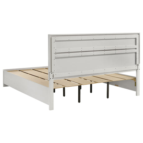 Miranda Panel Platform Storage Bed - Furniture World