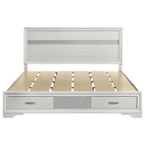 Miranda Panel Platform Storage Bed - Furniture World