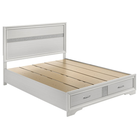 Miranda Panel Platform Storage Bed - Furniture World