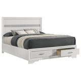 Miranda Panel Platform Storage Bed - Furniture World