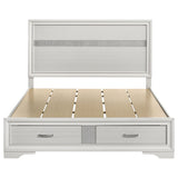 Miranda Panel Platform Storage Bed - Furniture World