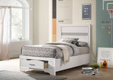 Miranda Panel Platform Storage Bed - Furniture World