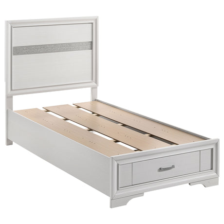 Miranda Panel Platform Storage Bed - Furniture World