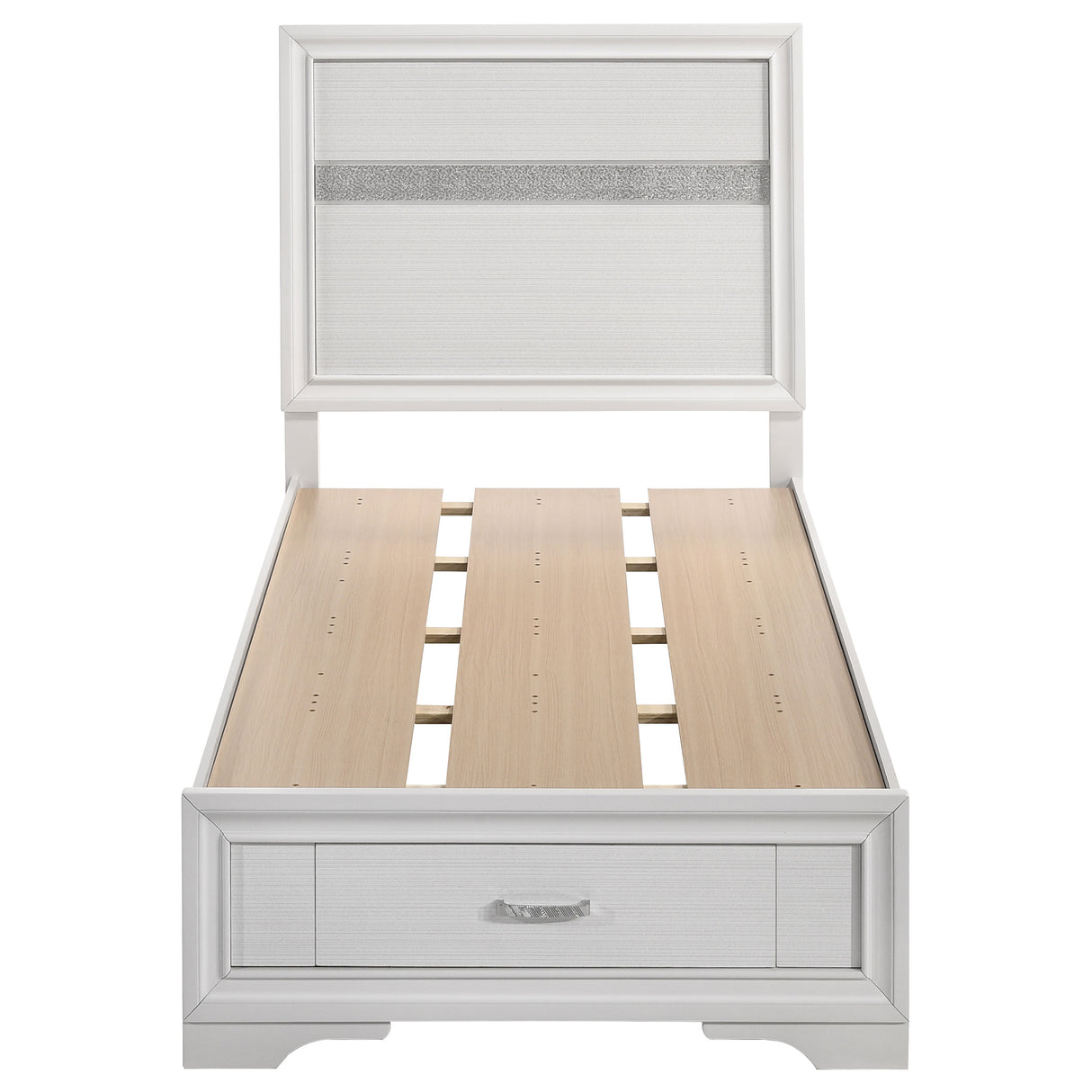 Miranda Panel Platform Storage Bed - Furniture World