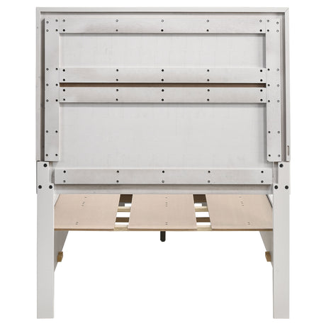 Miranda Panel Platform Storage Bed - Furniture World