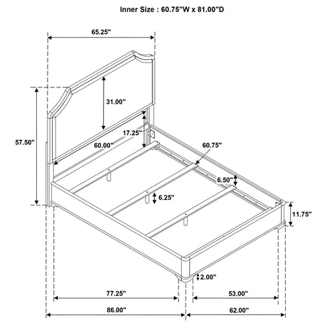 Garland Panel Bed - Furniture World
