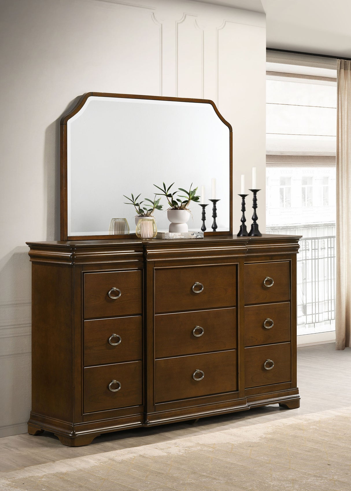 Garland Dresser with Mirror - Furniture World