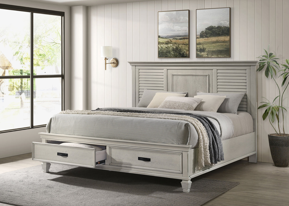 Franco Panel Platform Storage Bed - Furniture World