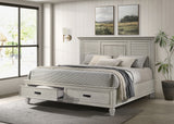 Franco Panel Platform Storage Bed - Furniture World